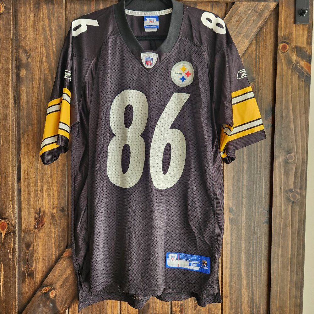 Reebok NFL Pittsburgh Steelers Vintage Heinz Ward Jersey Size Medium